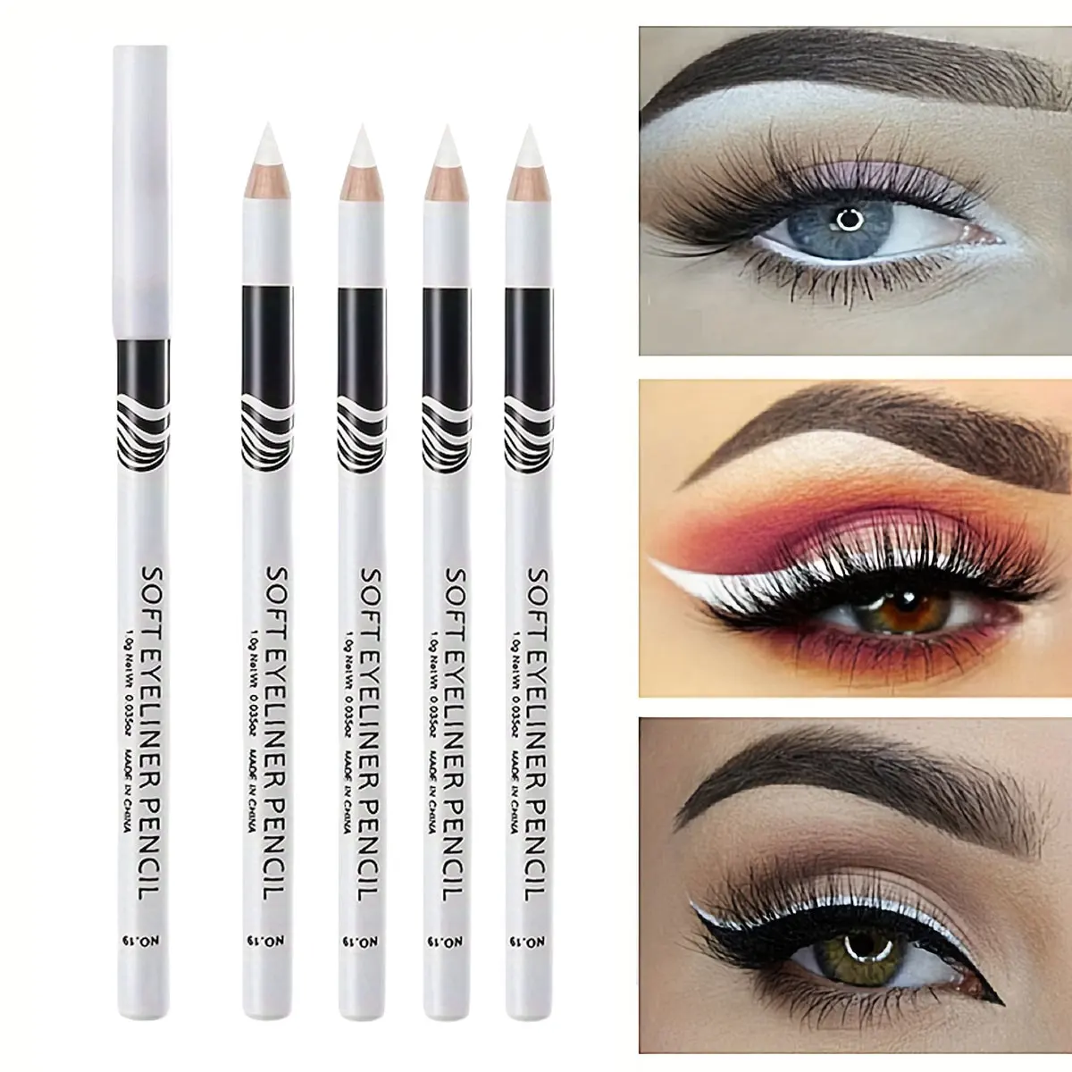 White Precision Inner Eyeliner Pen for Sharp Lines 2 White Precision Inner Eyeliner Pen for Sharp Lines - Image 2