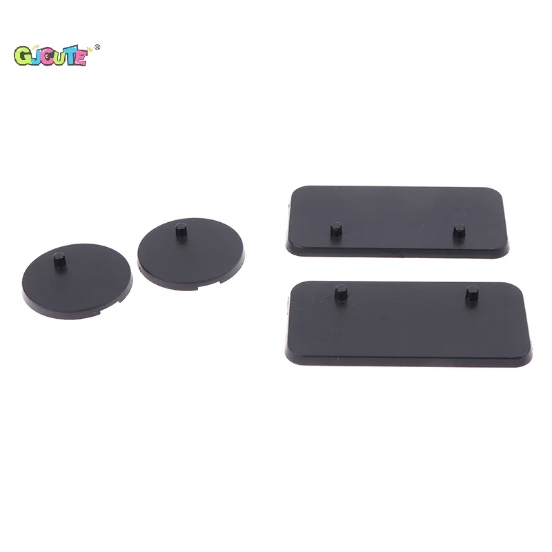 Set of 10 Black Action Figure Display Bases 2 Set of 10 Black Action Figure Display Bases - Image 2