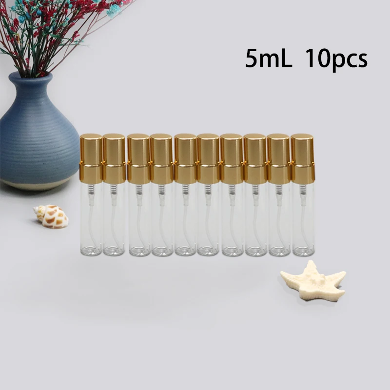 Refillable Glass Perfume Bottles Set (10 pcs) 10 Refillable Glass Perfume Bottles Set (10 pcs) - Image 10