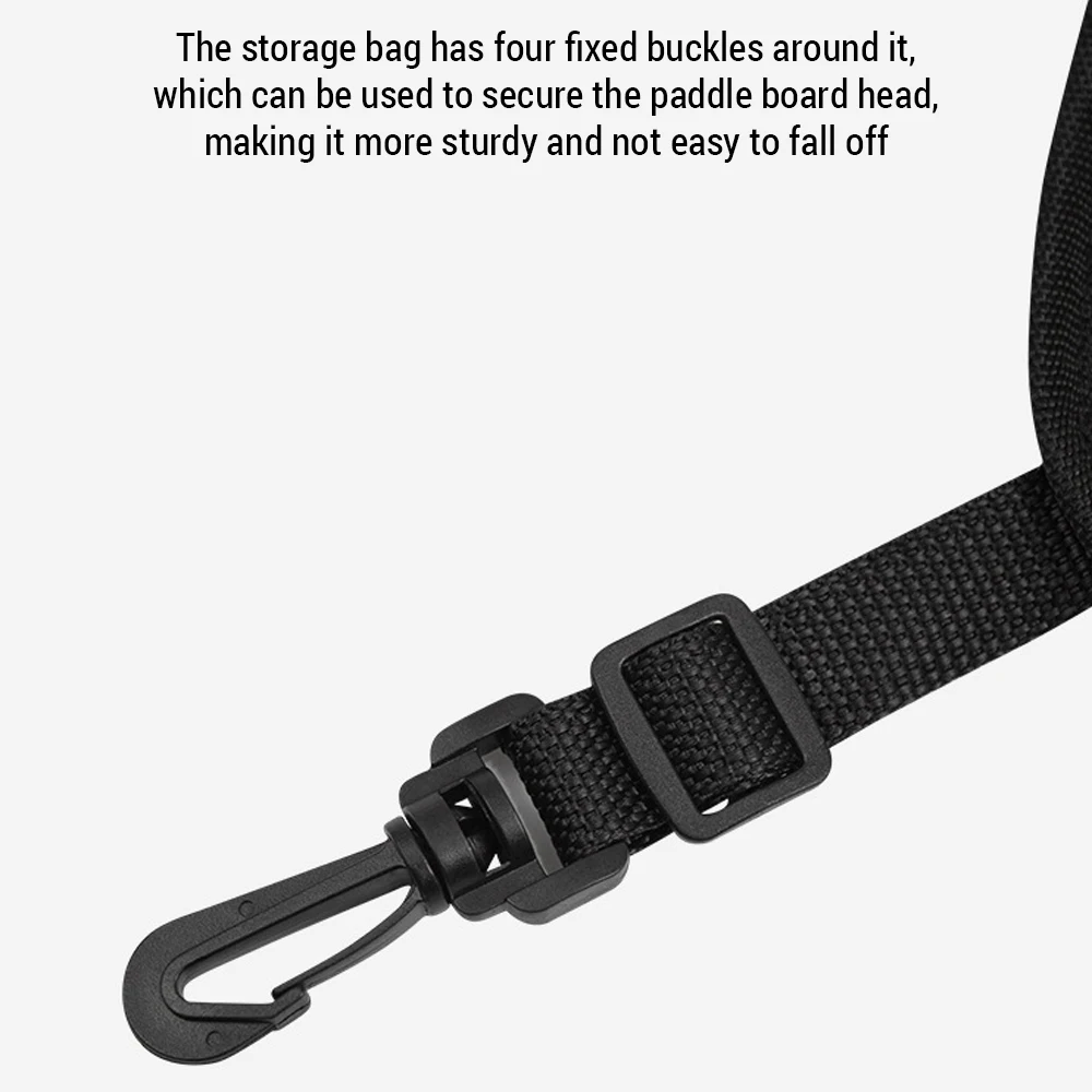 Black Waterproof Paddleboard Mesh Bag 30x38cm 4 Black Waterproof Paddleboard Mesh Bag 30x38cm - Image 4