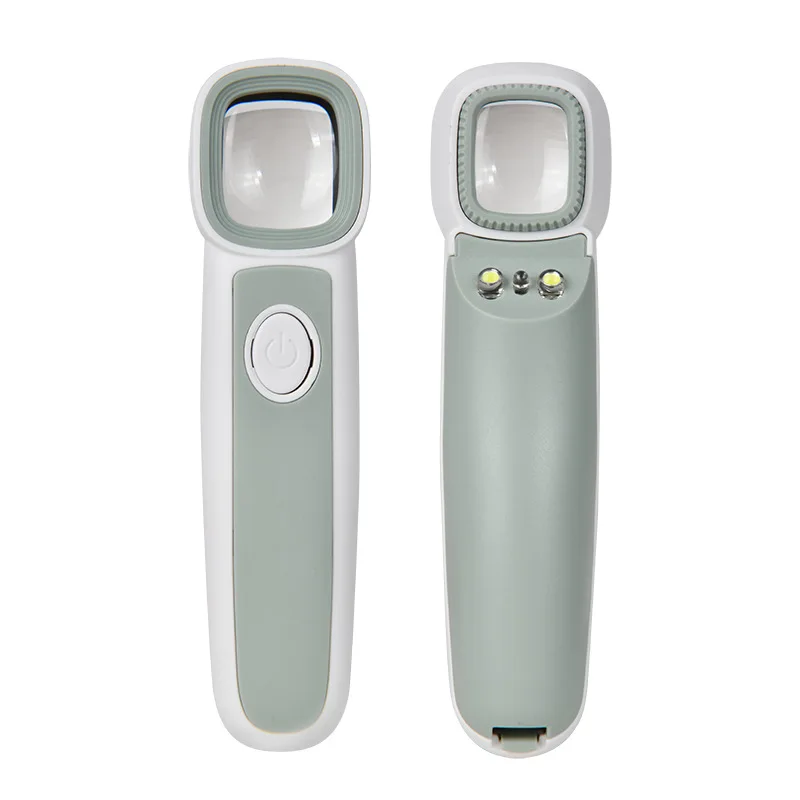 Vintage Square LED & UV Magnifier for Jewelry Inspection 8 Vintage Square LED & UV Magnifier for Jewelry Inspection - Image 8