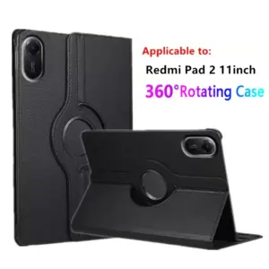 Rotating Leather Case for Xiaomi Redmi Pad 2