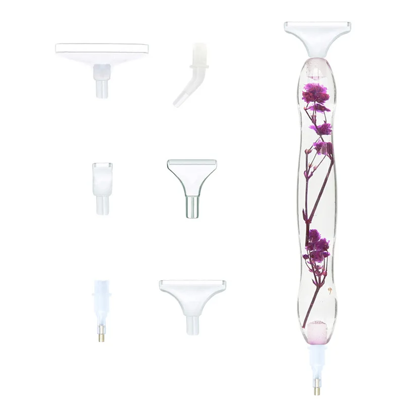 Sparkling Crystal Flower Resin Drill Pen 8 Sparkling Crystal Flower Resin Drill Pen - Image 8