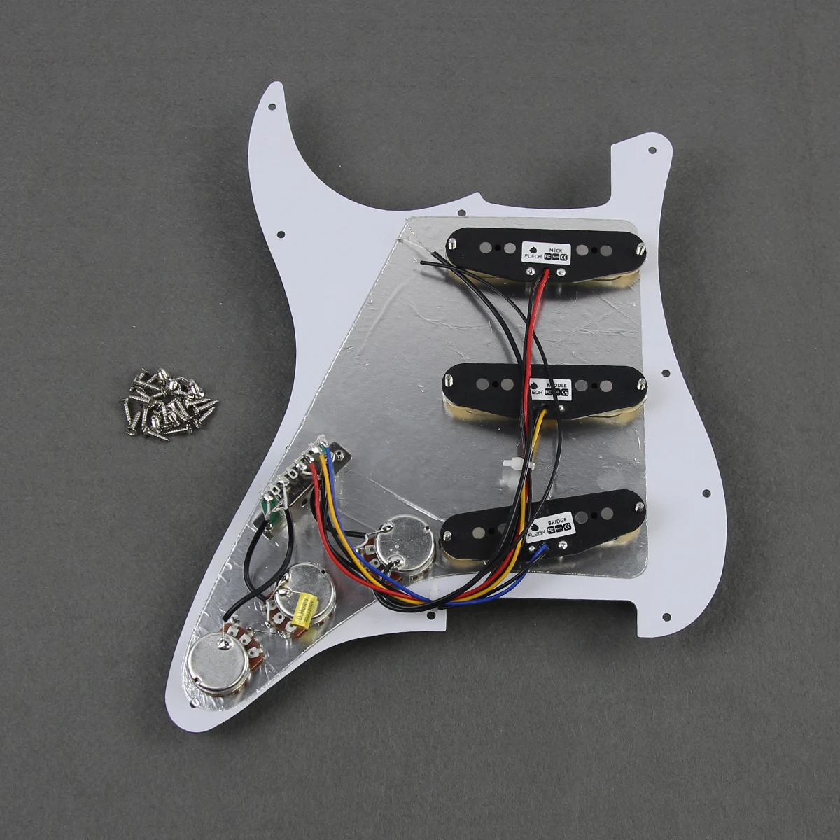 Vintage Brown Tortoise Pickguard for Strat 5 Vintage Brown Tortoise Pickguard for Strat - Image 5