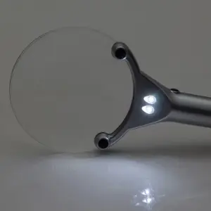 90mm Magnifying Glass with LED Light 9 Sbd4aec0d24a14460880b5d7c10e11de9N