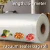 15m Transparent Vacuum Storage Bag Roll