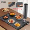 Cooskr Electric Food Warmer with Silicone Nano