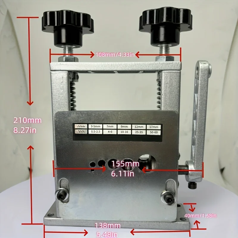 Portable Wire Stripping Machine with Alloy Blade 3 Portable Wire Stripping Machine with Alloy Blade - Image 3