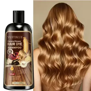 YUITIKUE Caramel Brown Hair Dye Shampoo 100ml 8 Sbf7ce7e16e4f4c8286988ed800083d07Q