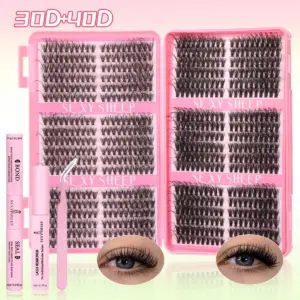 SEXYSHEEP DIY Eyelash Cluster Kit 8-16mm 16 Sbfebc822ccd3469d8ad9088966ead43dQ
