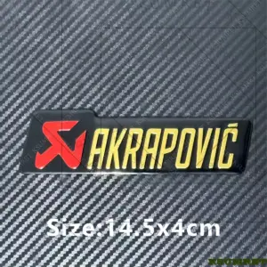 Bold Akrapovic Motorcycle Logo Decal Set 8 Sbfef5c0659fe49dfb7f72b1b06c8bf18V