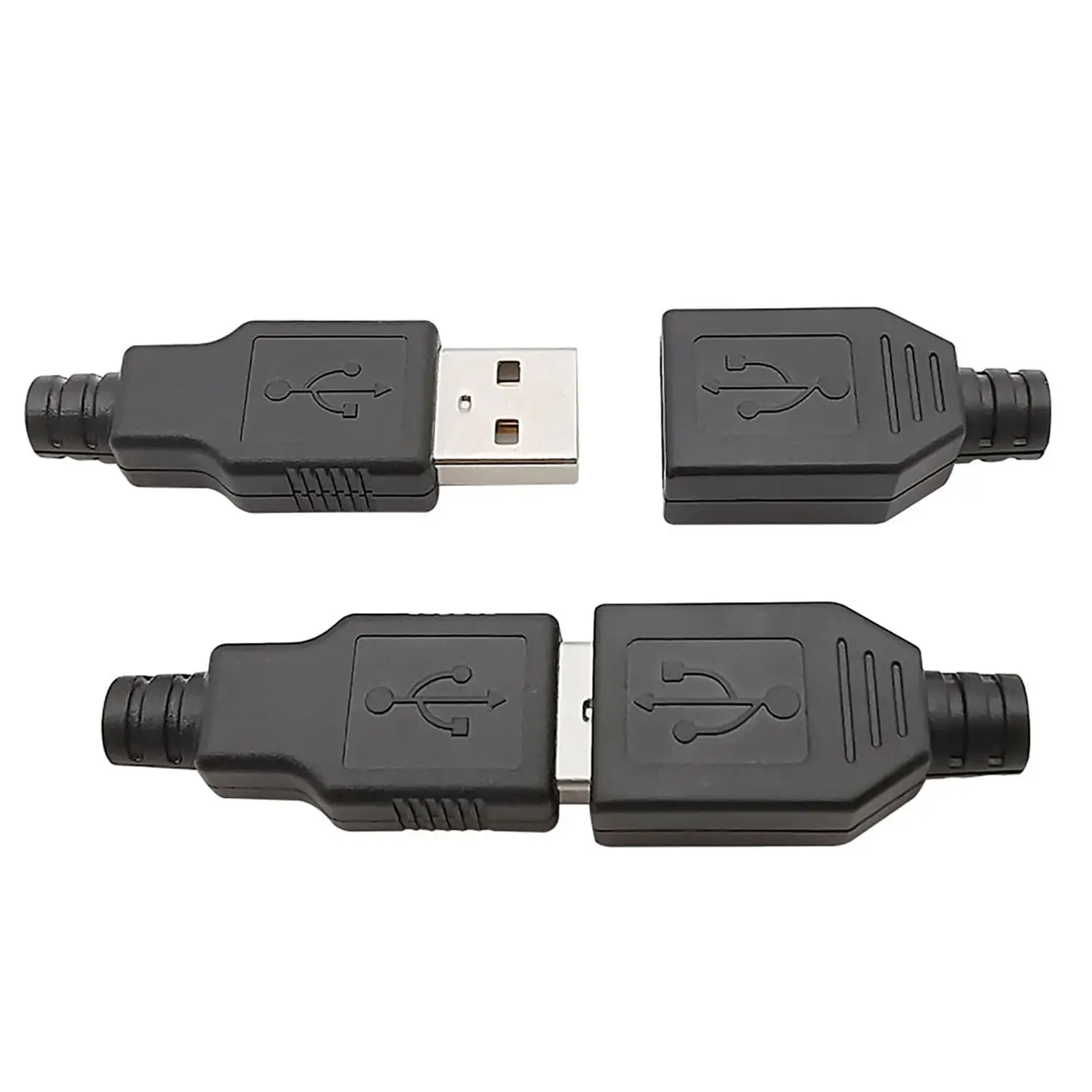 Set of 10 USB Type A Connectors for Custom Builds 3 Set of 10 USB Type A Connectors for Custom Builds - Image 3