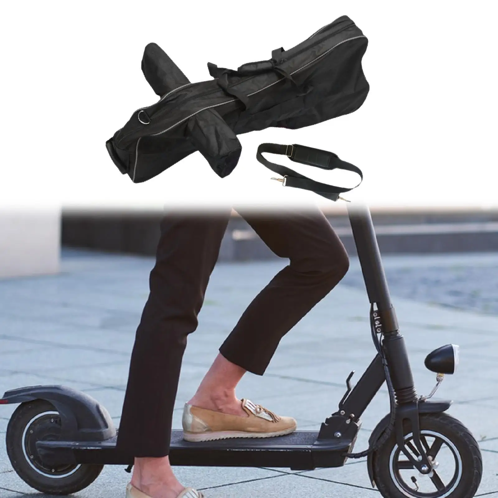 Black Electric Scooter Bag for F25 and F40 3 Black Electric Scooter Bag for F25 and F40 - Image 3