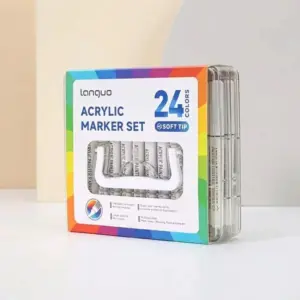 Vibrant Acrylic Marker Set in Multiple Colors 16 Sc059149f3b2d4a5db5c6e4f6fb15a6e8R