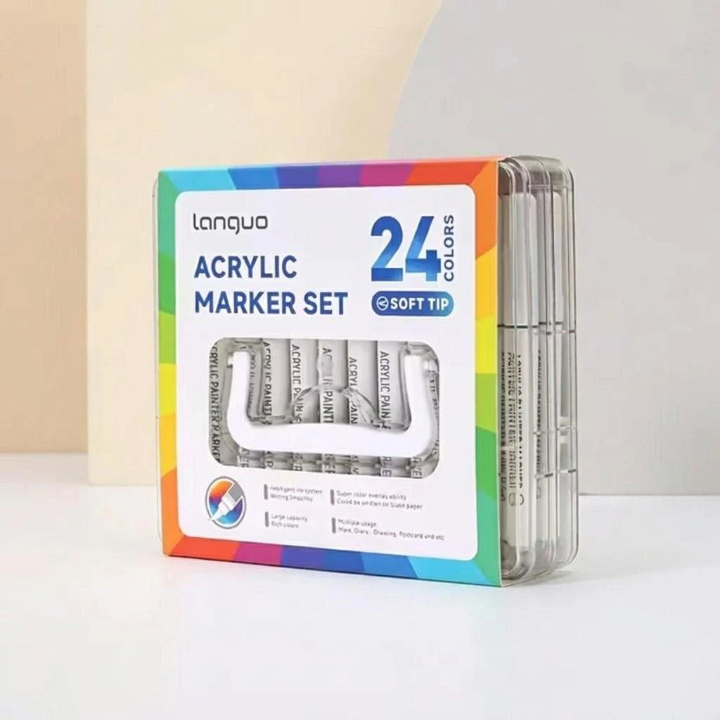 Vibrant Acrylic Marker Set in Multiple Colors 7 Vibrant Acrylic Marker Set in Multiple Colors - Image 7