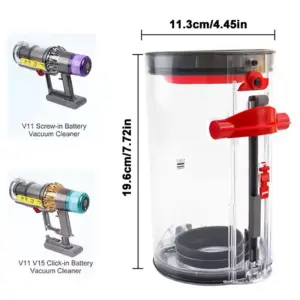 Transparent Dust Bin for Dyson V11 & V15 10 Sc05b914cd5ce41b481c459d6bfdc0d11V