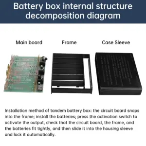 6-Battery Power Supply Box for 18650 Cells 12 Sc077097b0631497f83b1aa48d1ad48915