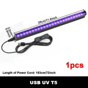 UV LED T5 Lamp for Gel & Grow Lighting 14 Sc07b8ba7444e46138111cbb74a7ed311b