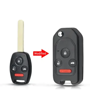 Honda Flip Key Shell for Accord, Civic, CR-V 19 Sc0c117c419dd44c28ffa3863c4917051t