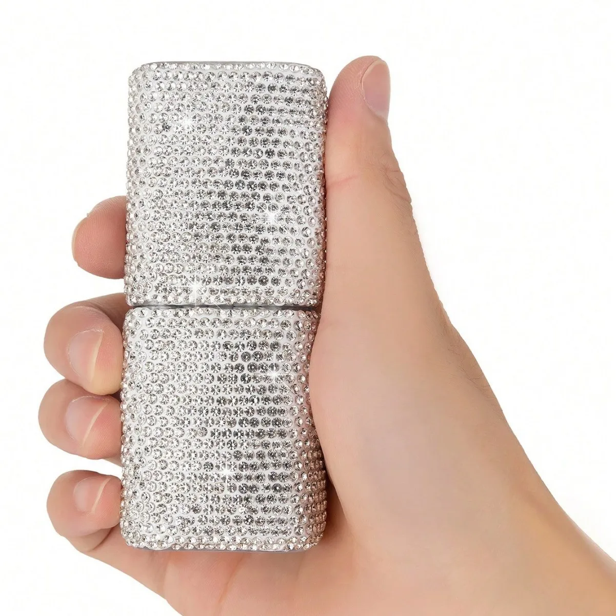 Glamorous Rhinestone Cigarette Case for Women 6 Glamorous Rhinestone Cigarette Case for Women - Image 6