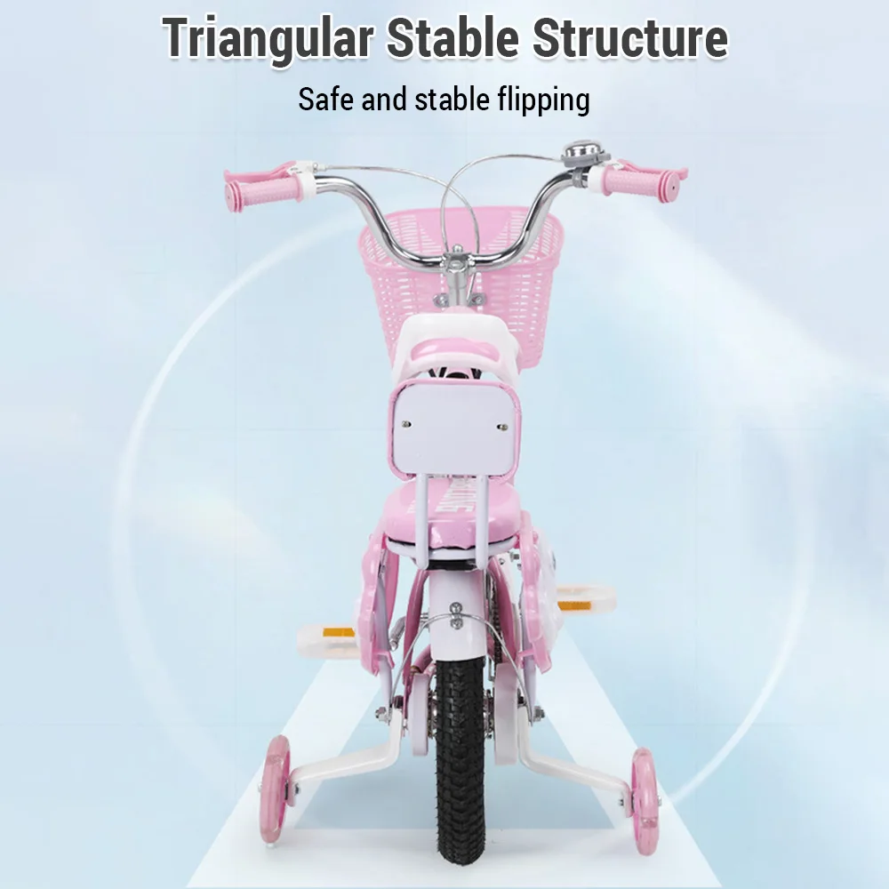 Bright Children's Bike with Training Wheels 4 Bright Children's Bike with Training Wheels - Image 4