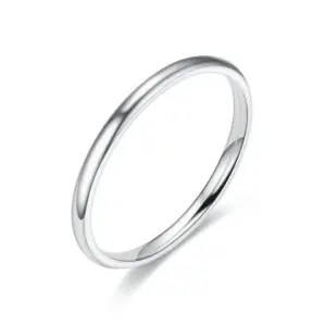 Minimalist Stainless Steel Wedding Band for Men and Women 17 Sc1894381b3de480a882e5fe07774a254i
