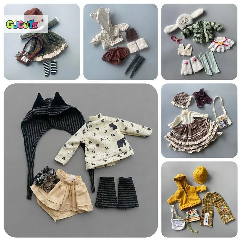 30cm Doll Outfit Set with Princess Skirt in A1–A10 2 30cm Doll Outfit Set with Princess Skirt in A1–A10 - Image 2