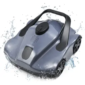 Cordless Robotic Pool Cleaner 5200mAh, IPX8 Waterproof