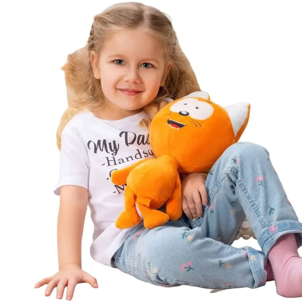30cm Bright Orange Kote Kitty Plush Toy 1 30cm Bright Orange Kote Kitty Plush Toy