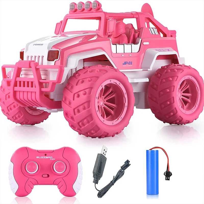 Pink Off-Road RC Vehicle for Kids 2 Pink Off-Road RC Vehicle for Kids - Image 2