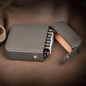 Elegant Handmade Leather Cigarette Case 12 Sc23f215de6ab4718aa3e45646b993e9bv