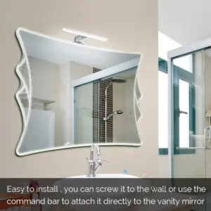 Contemporary LED Bathroom Mirror Light 6000K 7 Sc2807b72ecbf48d9aea687c1358c8d66u