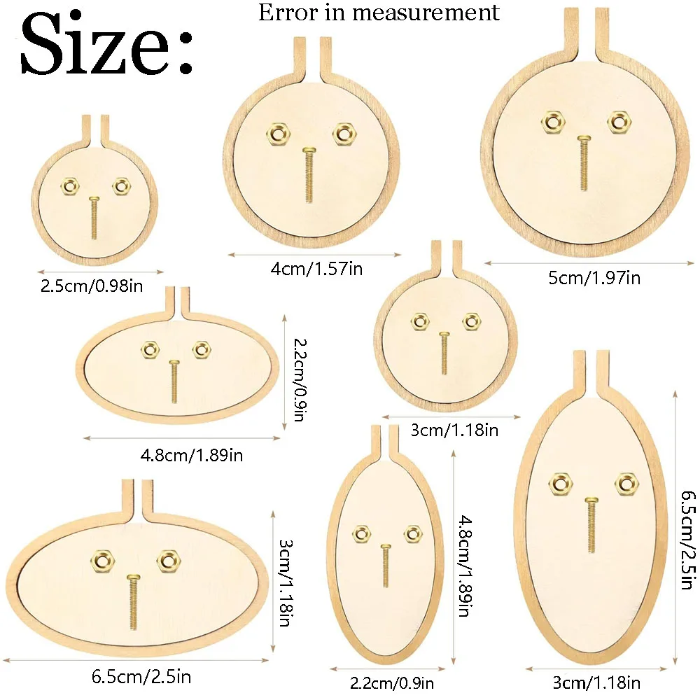 Mini Embroidery Hoop Set for Crafts 2 Mini Embroidery Hoop Set for Crafts - Image 2