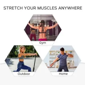 Vibrant 10x40cm Resistance Band for Full-Body Workouts 14 Sc29cf60ac78941289a6cb4d5f49f217bo