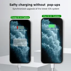 USB A to Lightning Charging Cables 3-Pack 9 Sc2a109dd6a1b42fbb7f72609ef638bc81