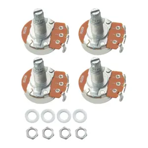Full-Size Electric Guitar Potentiometer Set