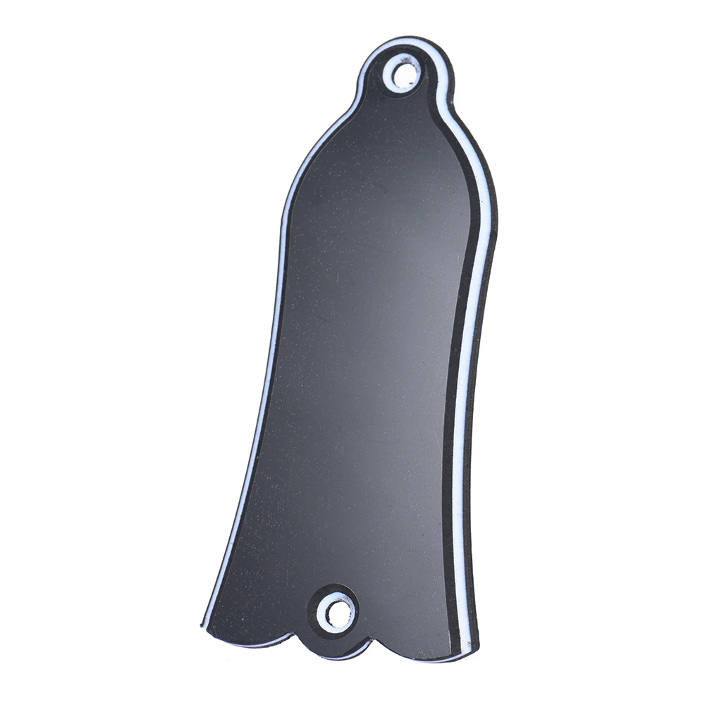 Black PVC Guitar Truss Rod Cover Plate for Gibson Models 2 Black PVC Guitar Truss Rod Cover Plate for Gibson Models - Image 2