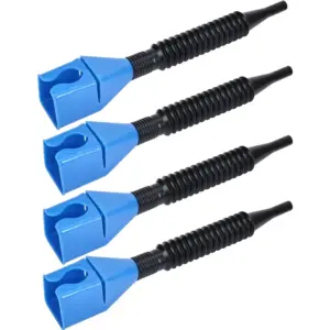 Bright Blue Foldable Car Refueling Funnel Set 16 Sc2e81034c944417eaff2bc2b07ba103eL