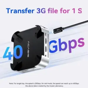 Mac Mini Storage Enclosure with 40 Gbps Speed 11 Sc2f8c7b8da604976be3bcfe78b871daas