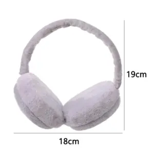 Plush Unisex Winter Earmuffs in Multiple Colors 15 Sc317cb66cd3e4f8ea643fba98e570c8d0