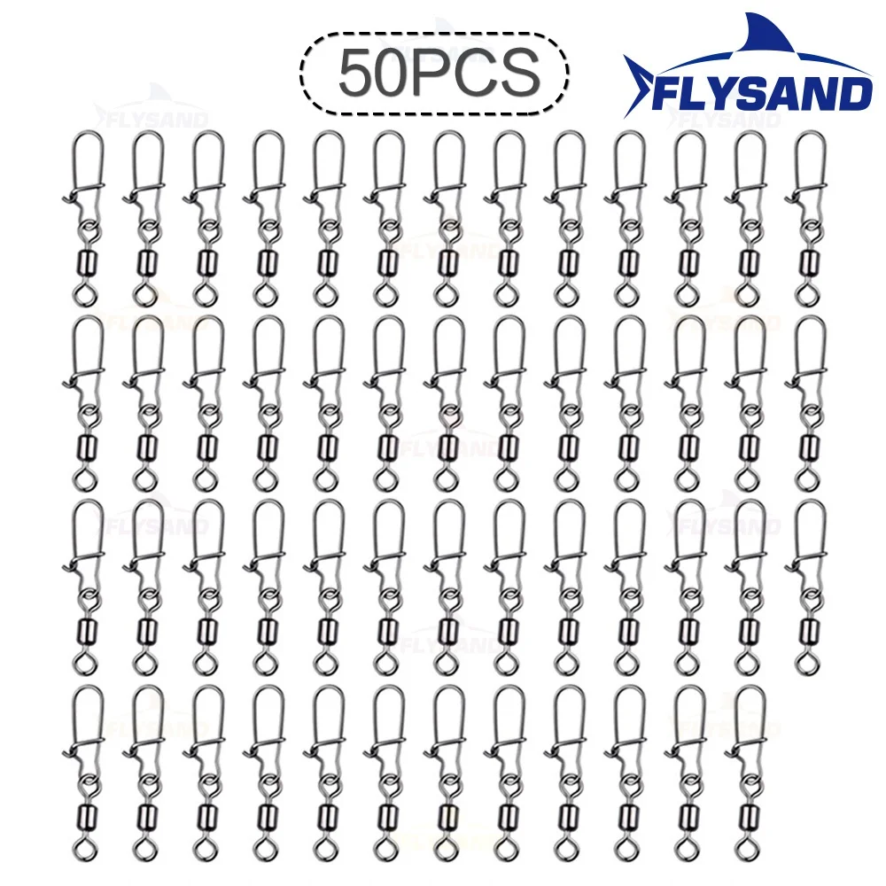 Stainless Steel Pike Fishing Swivels Set 5 Stainless Steel Pike Fishing Swivels Set - Image 5