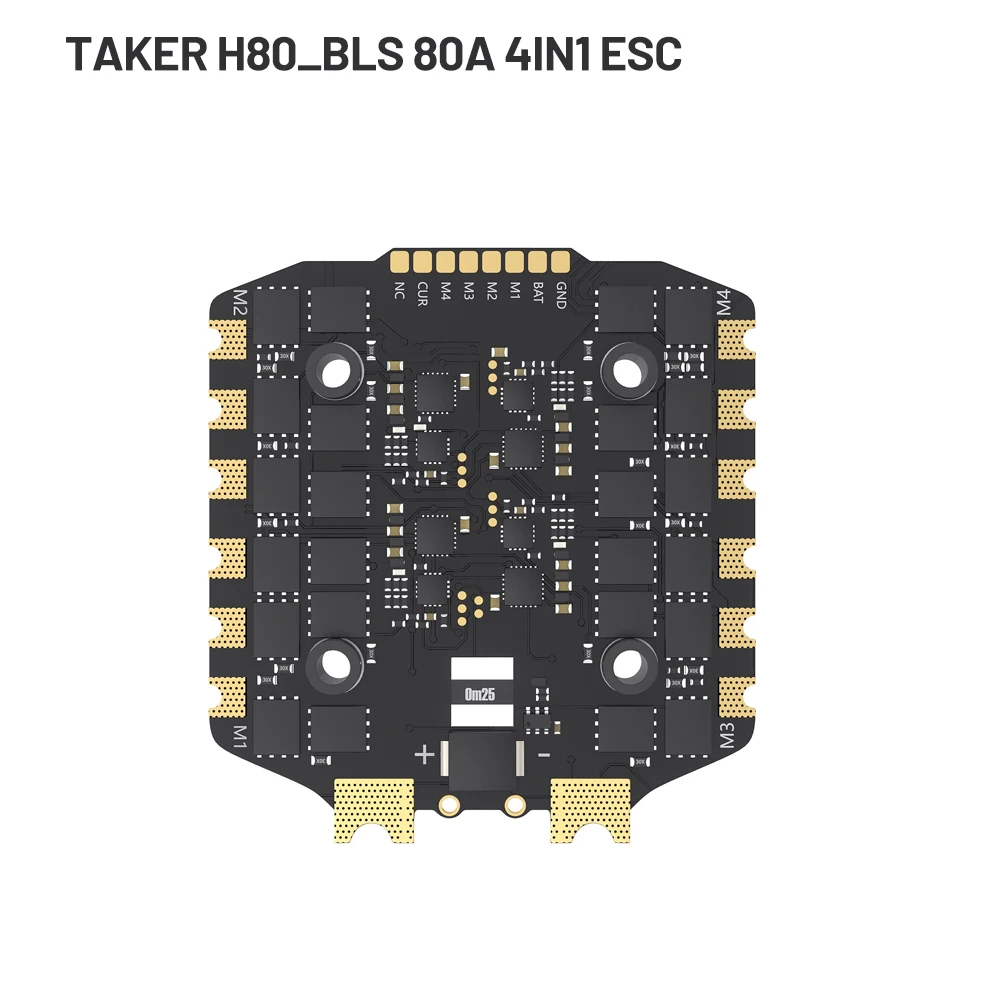 GEPRC TAKER H743 BT 8Bit FPV Stack with 80A ESC 8 GEPRC TAKER H743 BT 8Bit FPV Stack with 80A ESC - Image 8