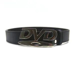 DVD Inspired Unisex Belt with Silver Buckle 13 Sc4262b387efe494fa0e2a33ce53c1db77