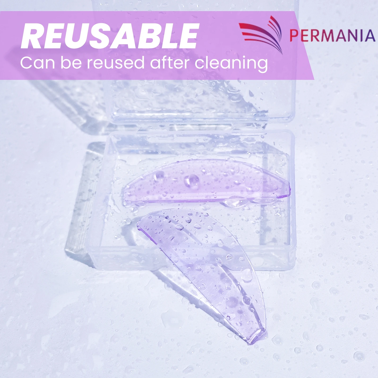 Dolphin-Shaped Silicone Lash Perm Pads 6 Dolphin-Shaped Silicone Lash Perm Pads - Image 6