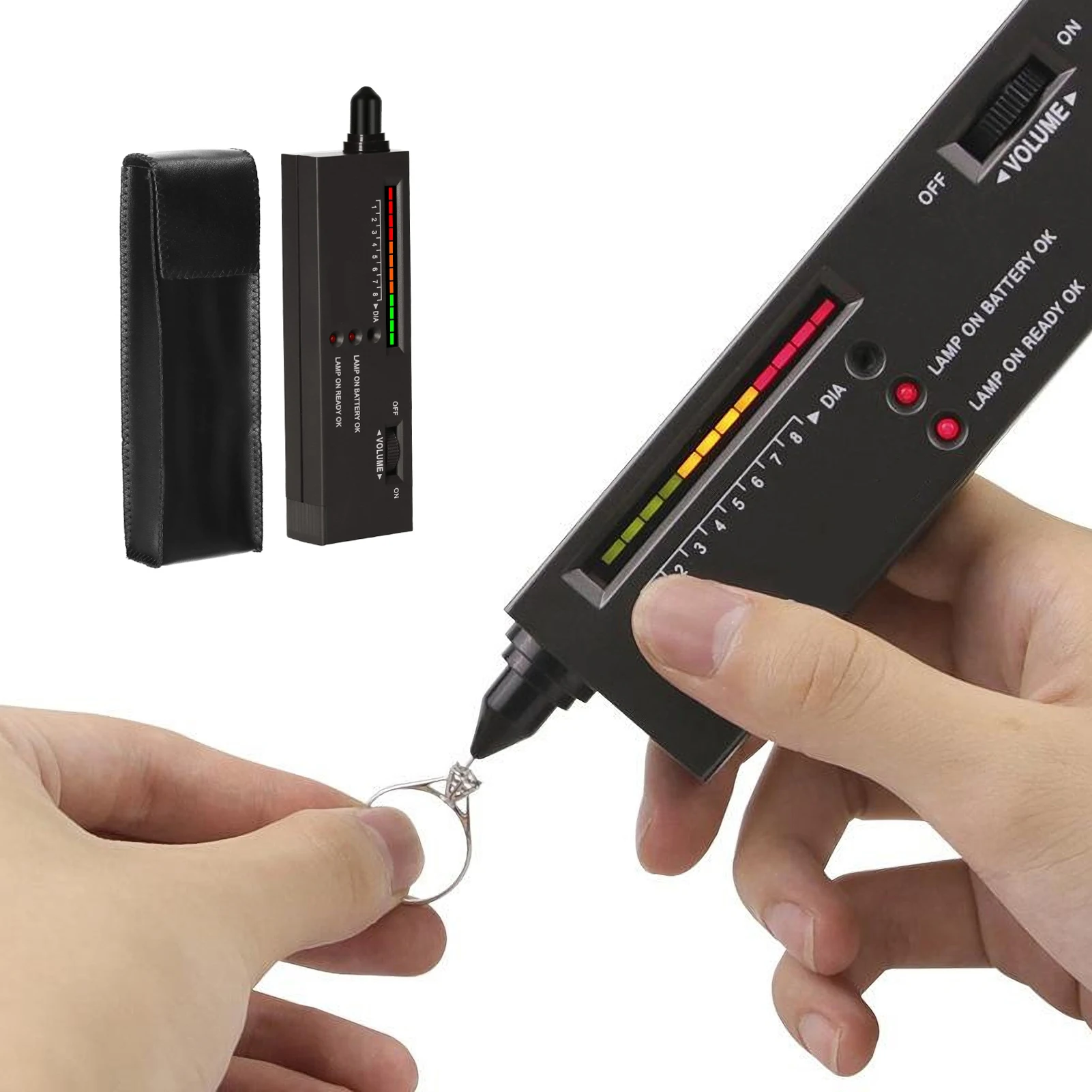 Jewelry Tester with Leather Case 3 Jewelry Tester with Leather Case - Image 3