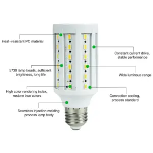 High-Brightness E27 SMD LED Corn Bulb 5W-15W 9 Sc44e7de55a4042028062a0cadaf46e5b6