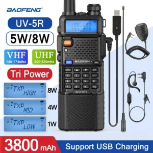 Baofeng UV-5R Dual-Band Walkie Talkie