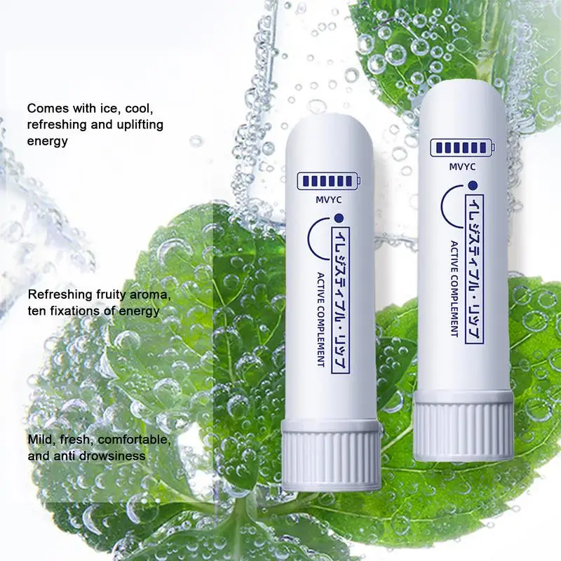 Portable Peppermint Eucalyptus Nasal Inhaler 6.5cm 3 Portable Peppermint Eucalyptus Nasal Inhaler 6.5cm - Image 3