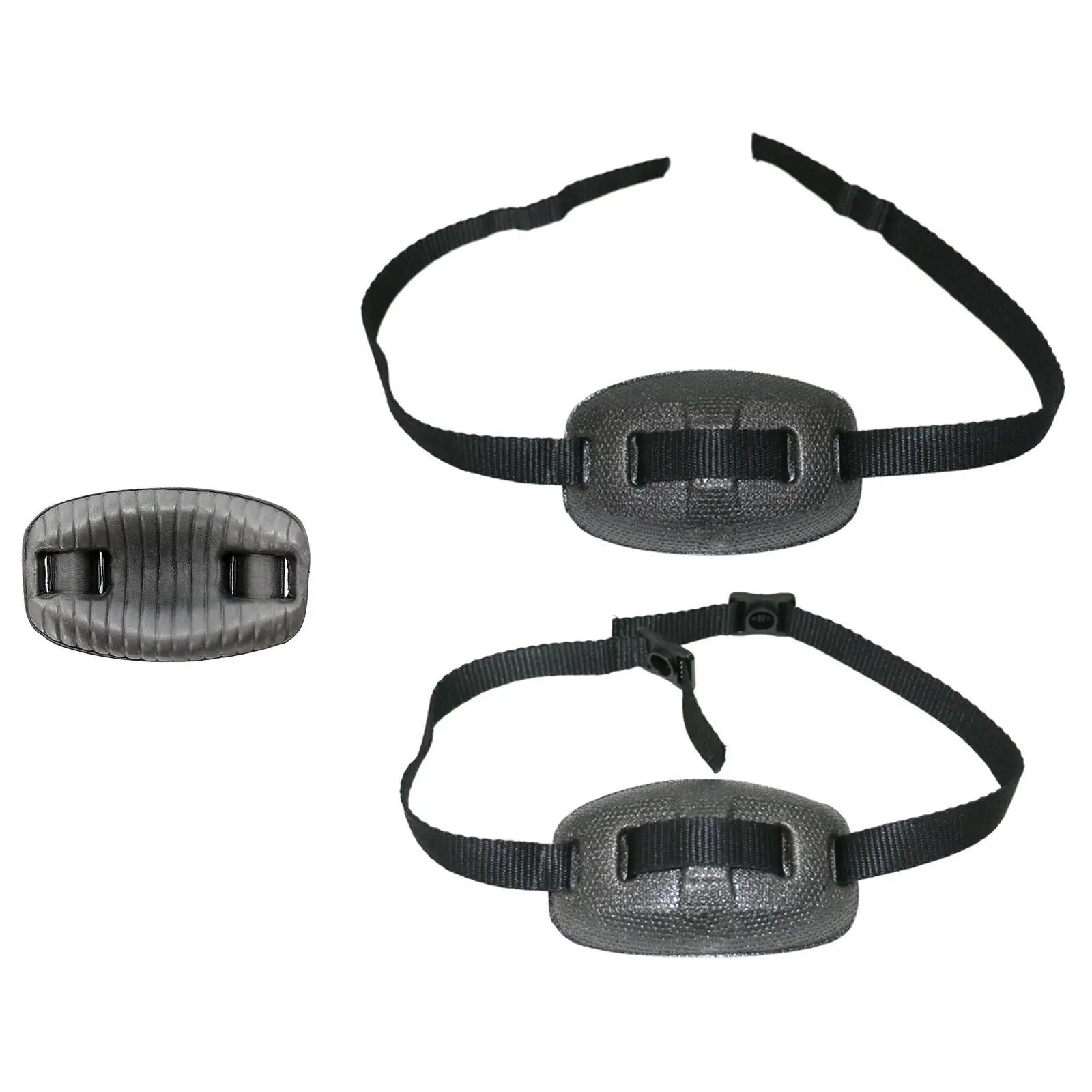 White Hockey & Football Helmet Chin Pad 4 White Hockey & Football Helmet Chin Pad - Image 4