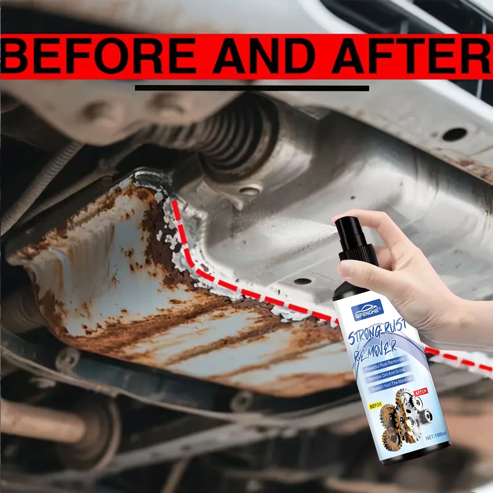 Multi-Purpose Rust Remover & Polish Spray 100ml 3 Multi-Purpose Rust Remover & Polish Spray 100ml - Image 3